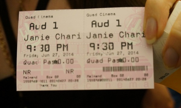 Screening Ticket